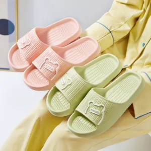 1 Pair Of Letter Cartoon Pattern EVA Slippers