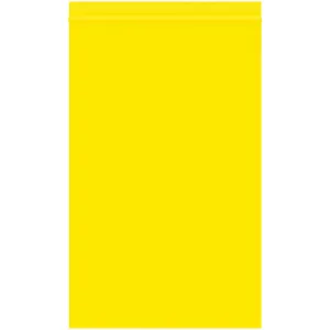 5 x 8" - 2 Mil Yellow Reclosable Poly Bags