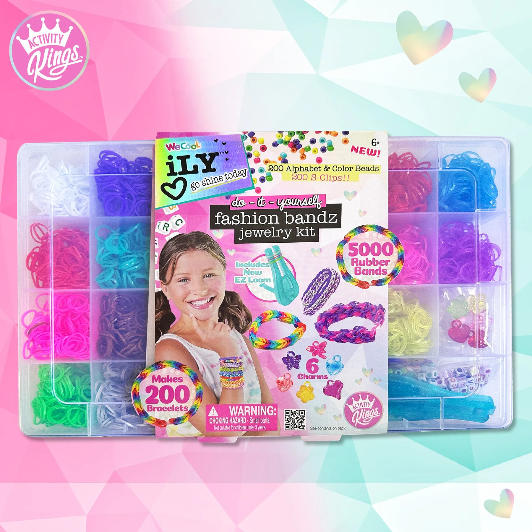 ACTIVITY KINGS ILY DIY: Fashion Bandz Jewelry Kit