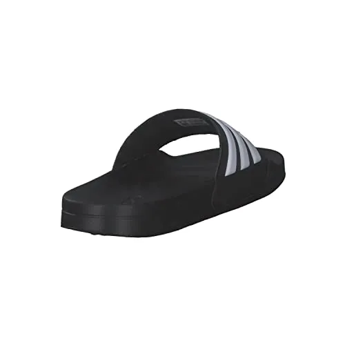 Adidas mens ADILETTE SHOWER CBLACK/FTWWHT/CBLACK Slipper - 4 UK (GZ5922)