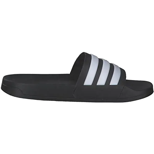 Adidas mens ADILETTE SHOWER CBLACK/FTWWHT/CBLACK Slipper - 4 UK (GZ5922)