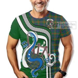 Aiton Tartan T-Shirt with Epic Bagpipe Style