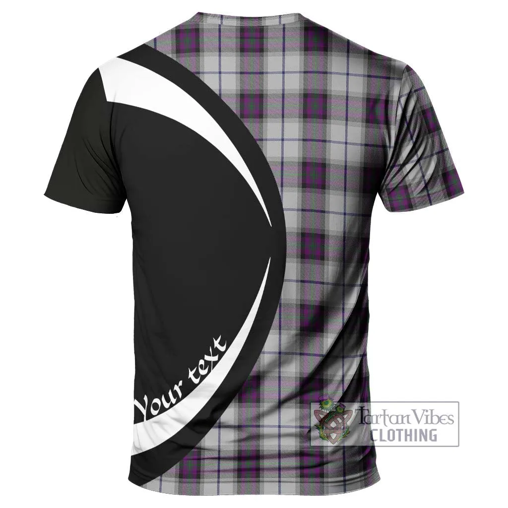 Alexander of Menstry Dress Tartan T-Shirt with Family Crest Circle Style