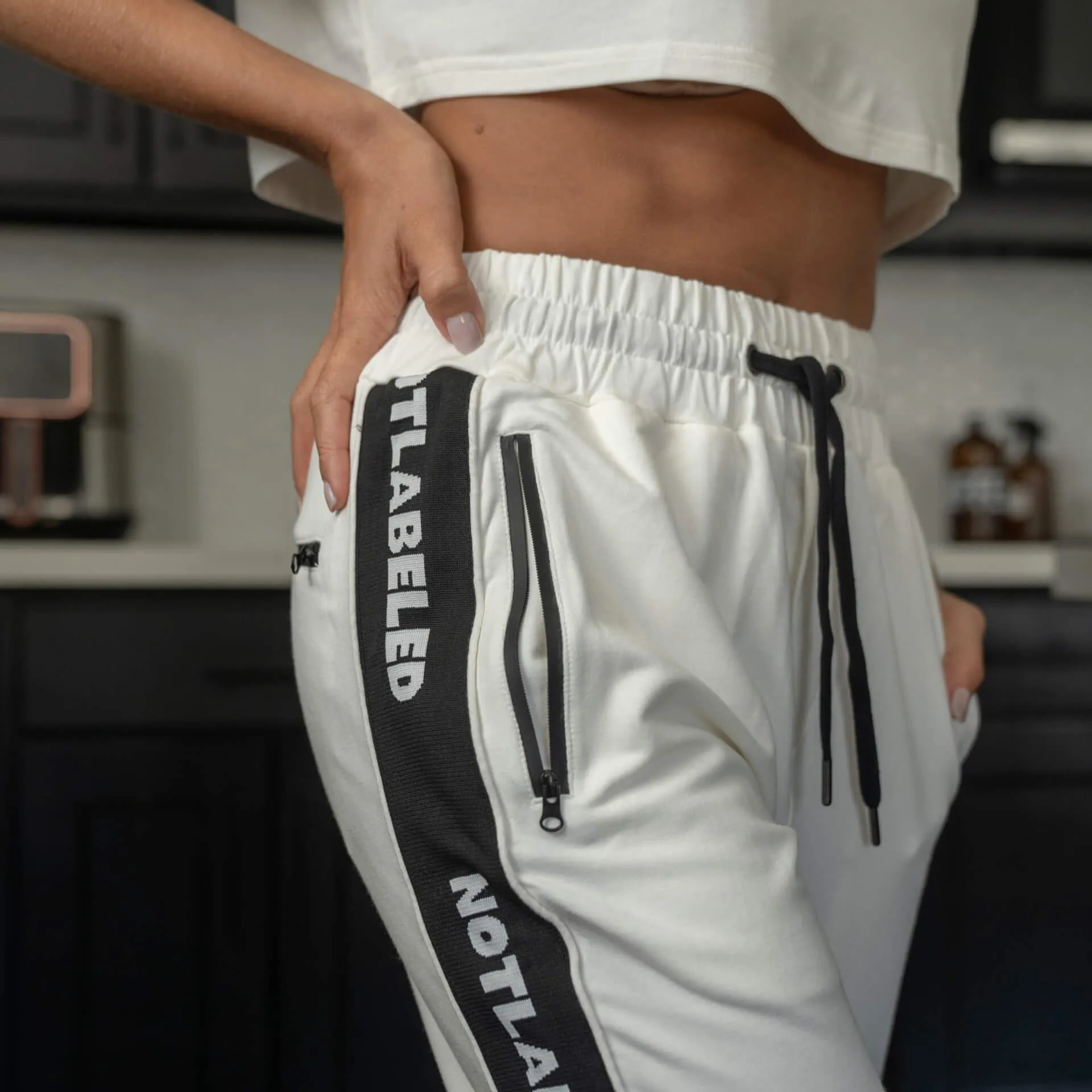 Bamboo Athleisure Stripe Jogger Pants