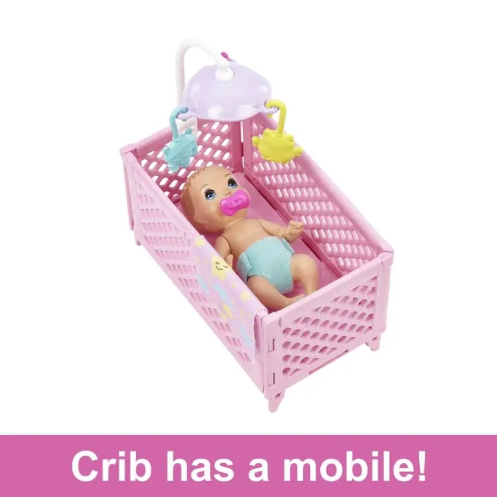 Barbie Skipper Babysitters Inc. Sleepy Baby Playset