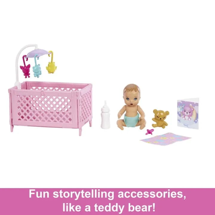 Barbie Skipper Babysitters Inc. Sleepy Baby Playset