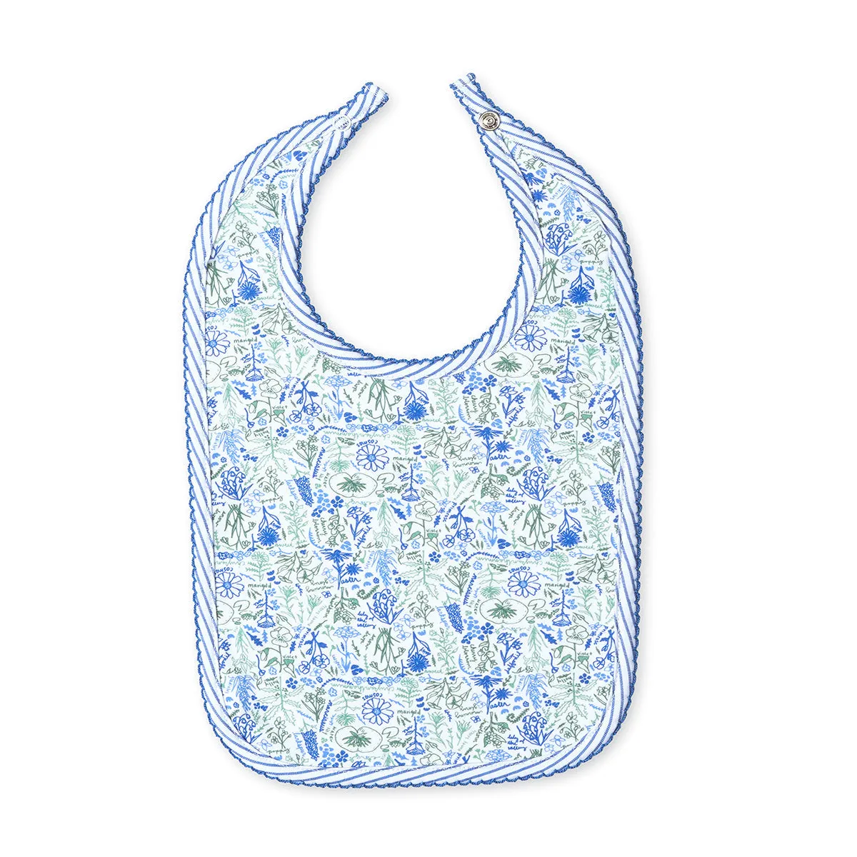 Birth Flowers Baby Bib - Birth Flowers - Aster Multi