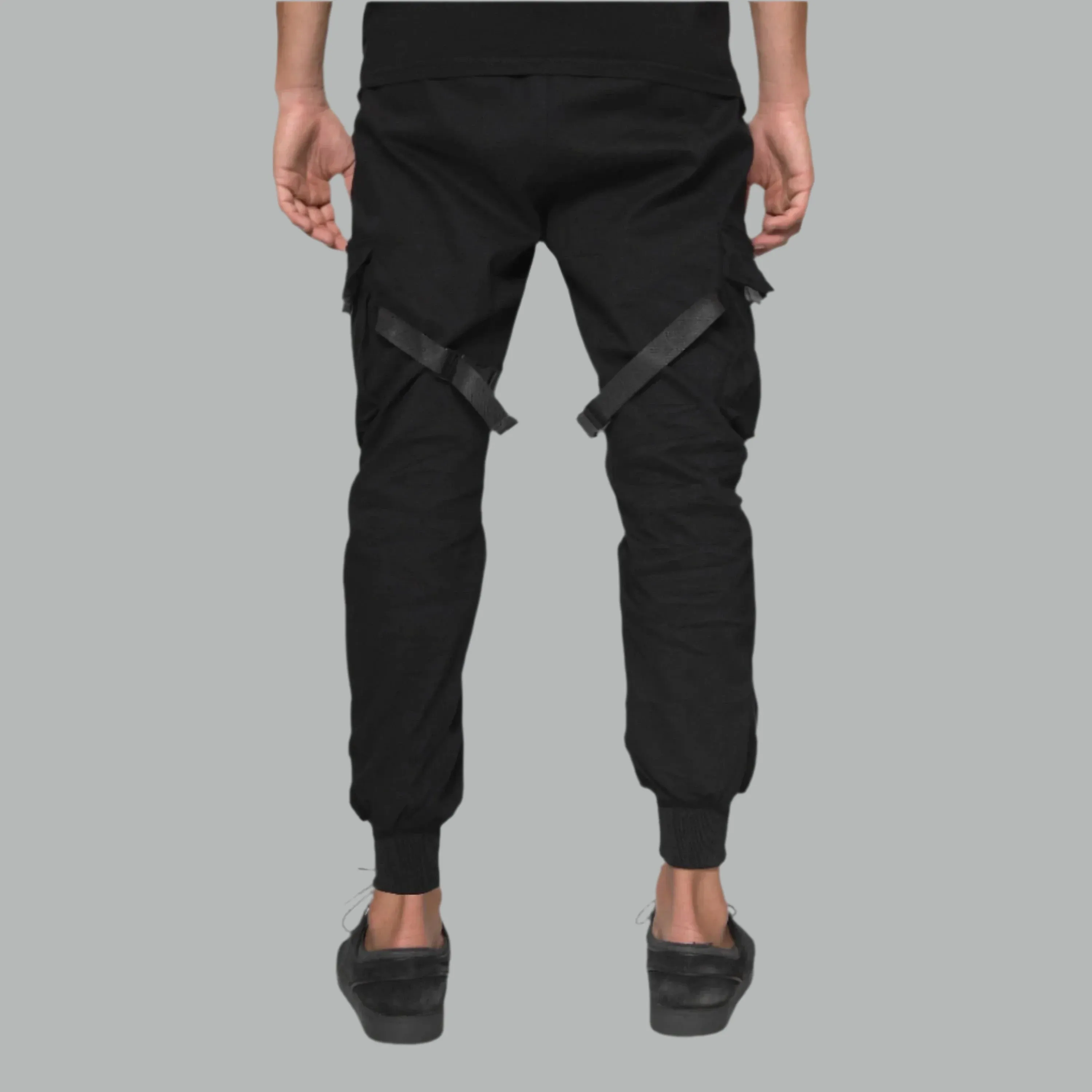 Blvck Paris - "Blvck Tokyo Pants" - Black Two Shades - Unisex