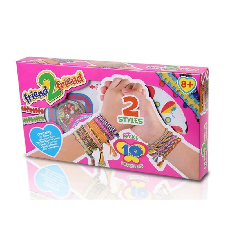 Bracelet String Beads Jewelry Making Set DIY Handmade Education Toy for Girls