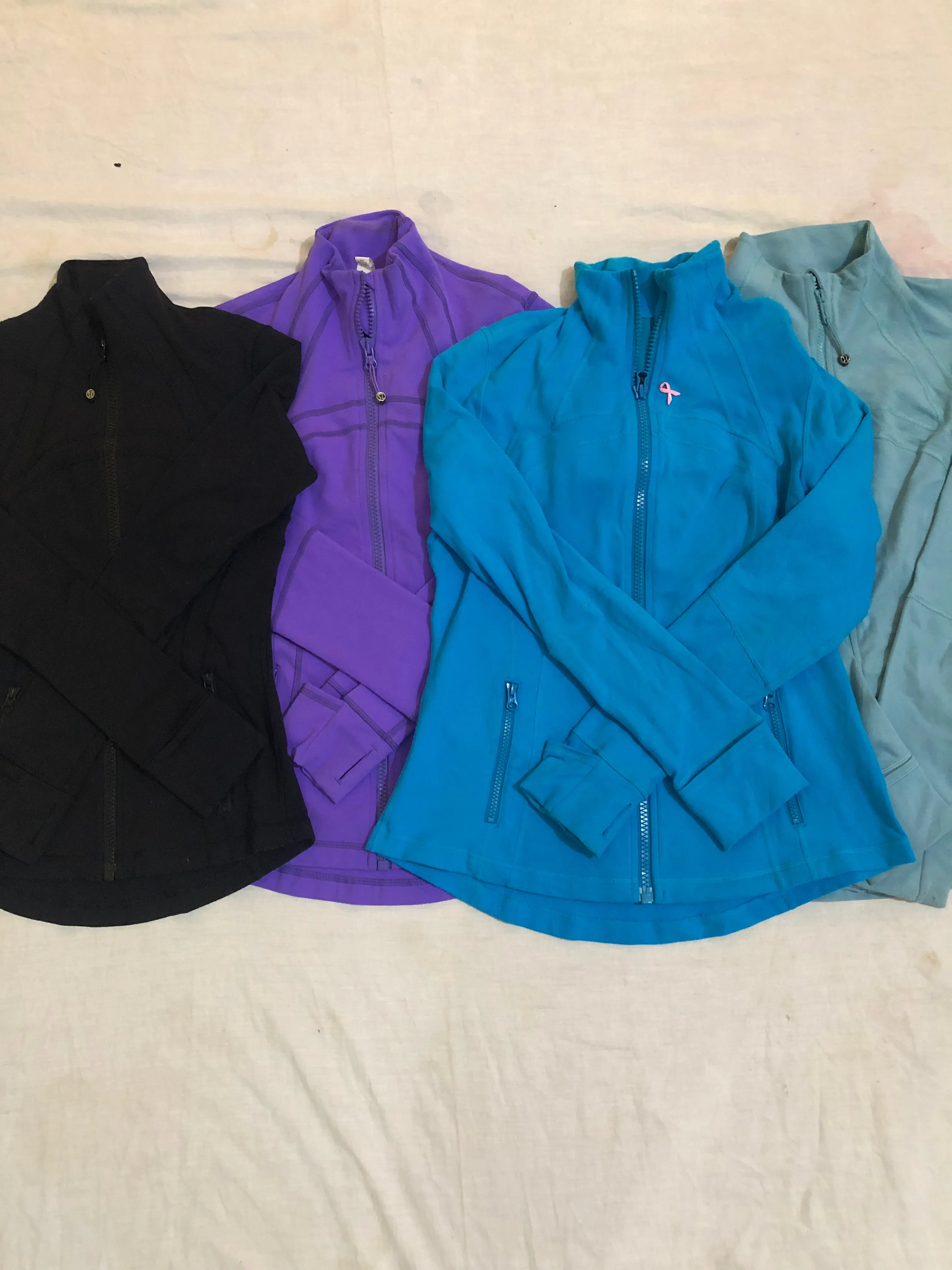 Branded Lululemon Fitted Jackets 7pcs