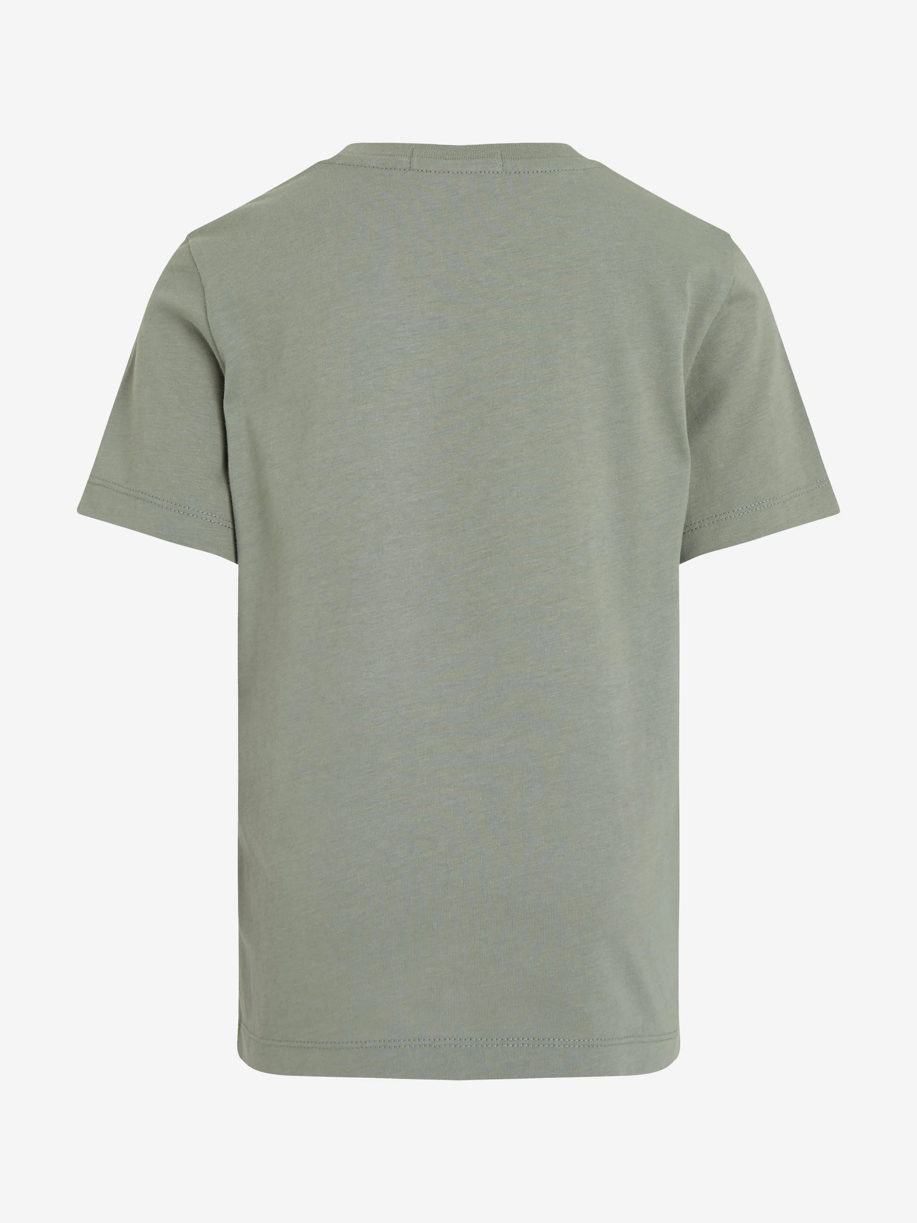 Calvin Klein Kids Chest Monogram T-Shirt in Green