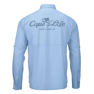 Cape Life Button Down Sun Shirt - Men's Printed UV Fishing Shirt