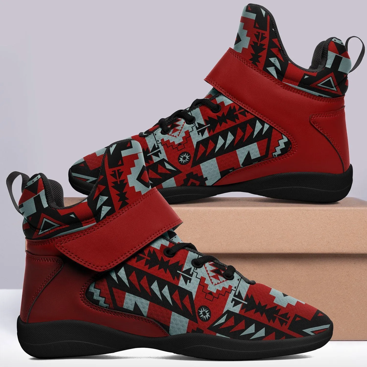 Chiefs Mountain Candy Sierra Dark Ipottaa Basketball / Sport High Top Shoes - Black Sole