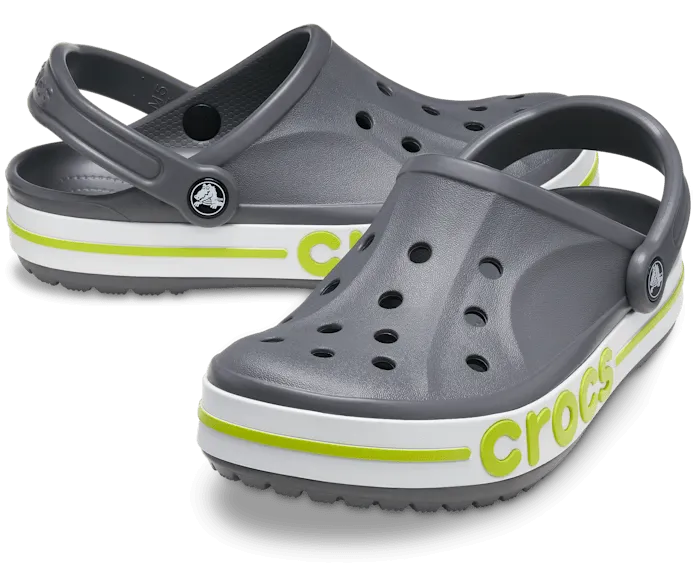 Crocs Bayaband sandals, grey/light green