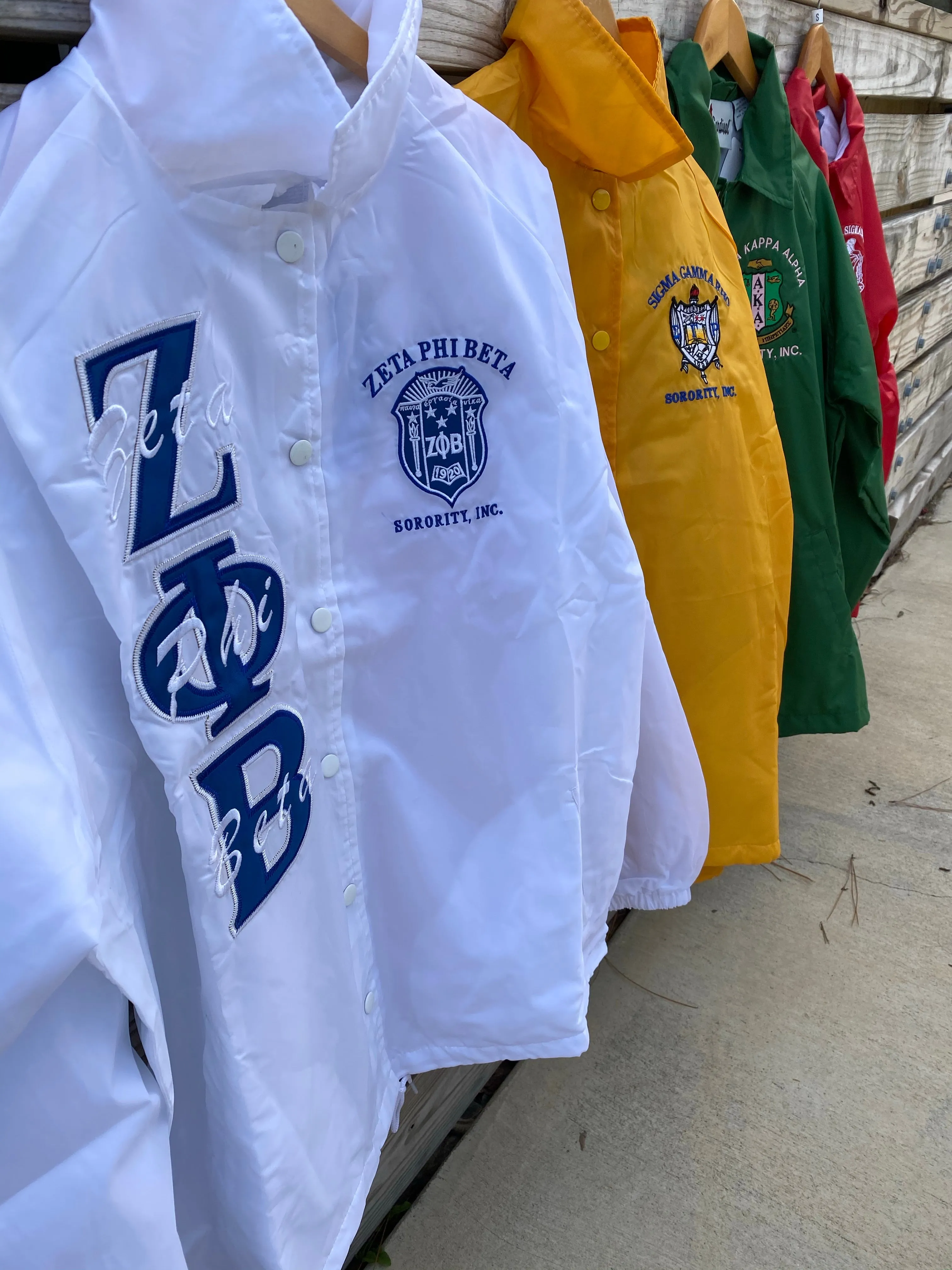 D9 - Sorority & OES Line Crossing Jacket