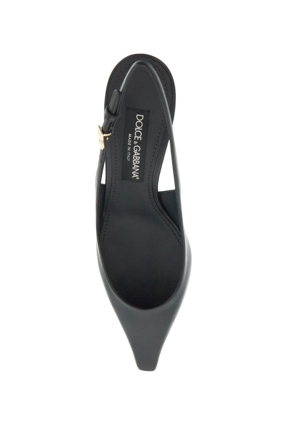 Dolce & Gabbana nappa slingback décol