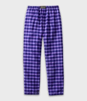 Flannel Lounge Pants - Purple Maze