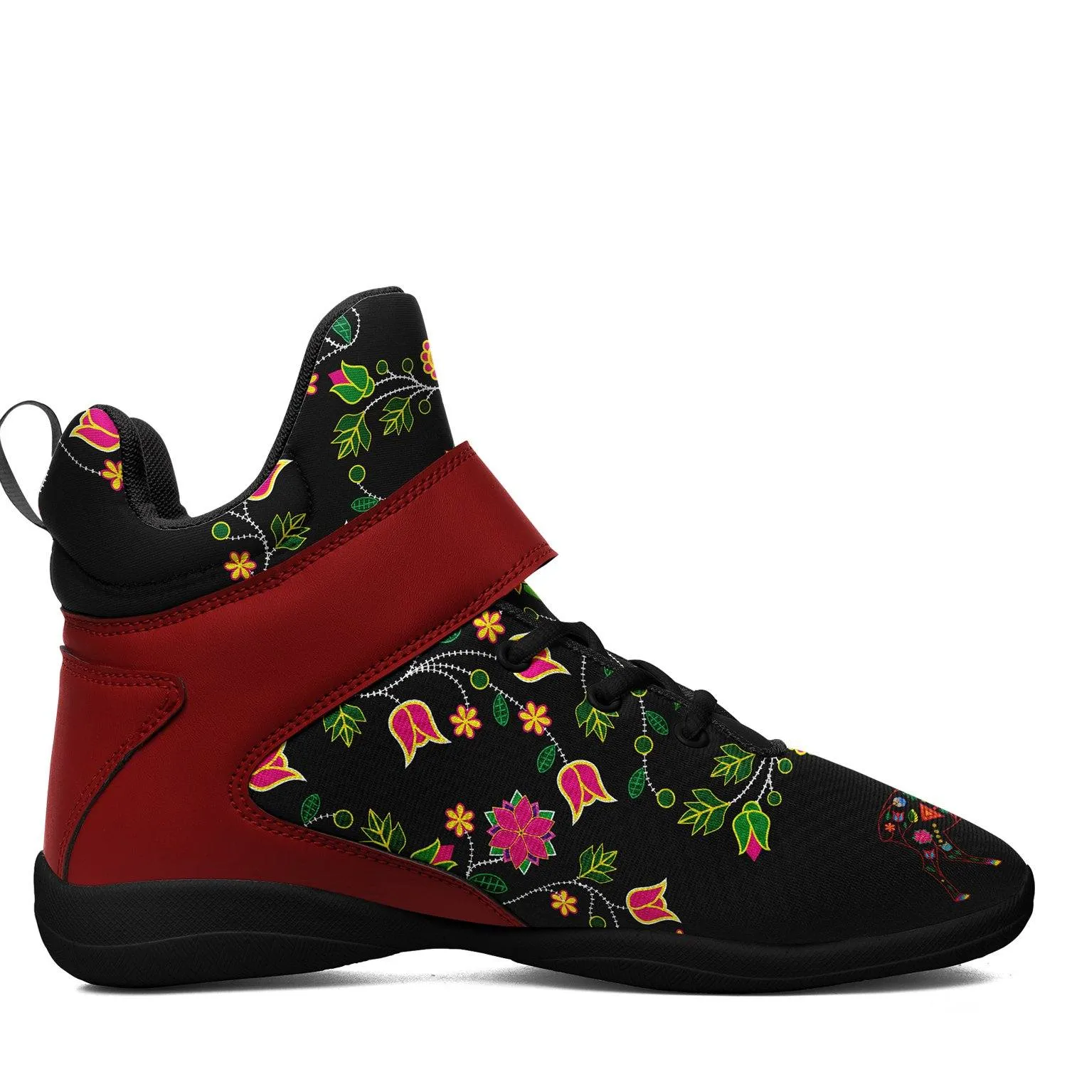 Floral Elk Ipottaa Basketball / Sport High Top Shoes