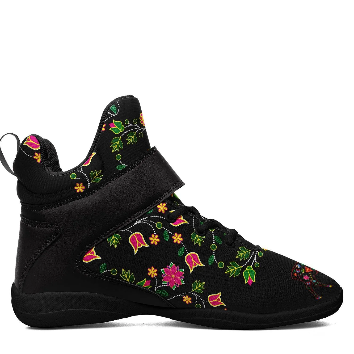 Floral Elk Ipottaa Basketball / Sport High Top Shoes