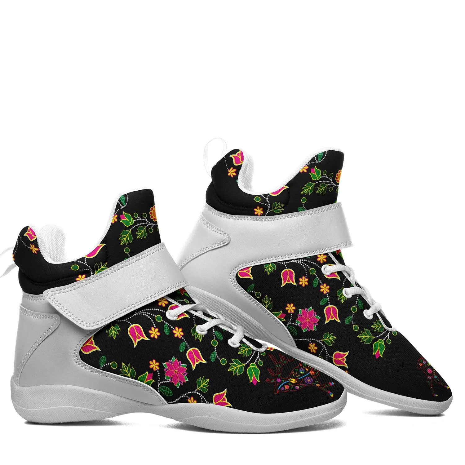 Floral Elk Ipottaa Basketball / Sport High Top Shoes