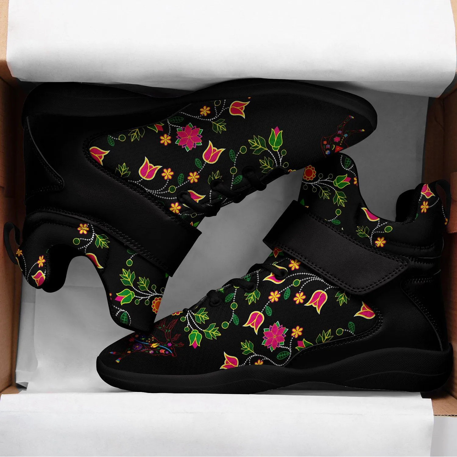 Floral Elk Ipottaa Basketball / Sport High Top Shoes