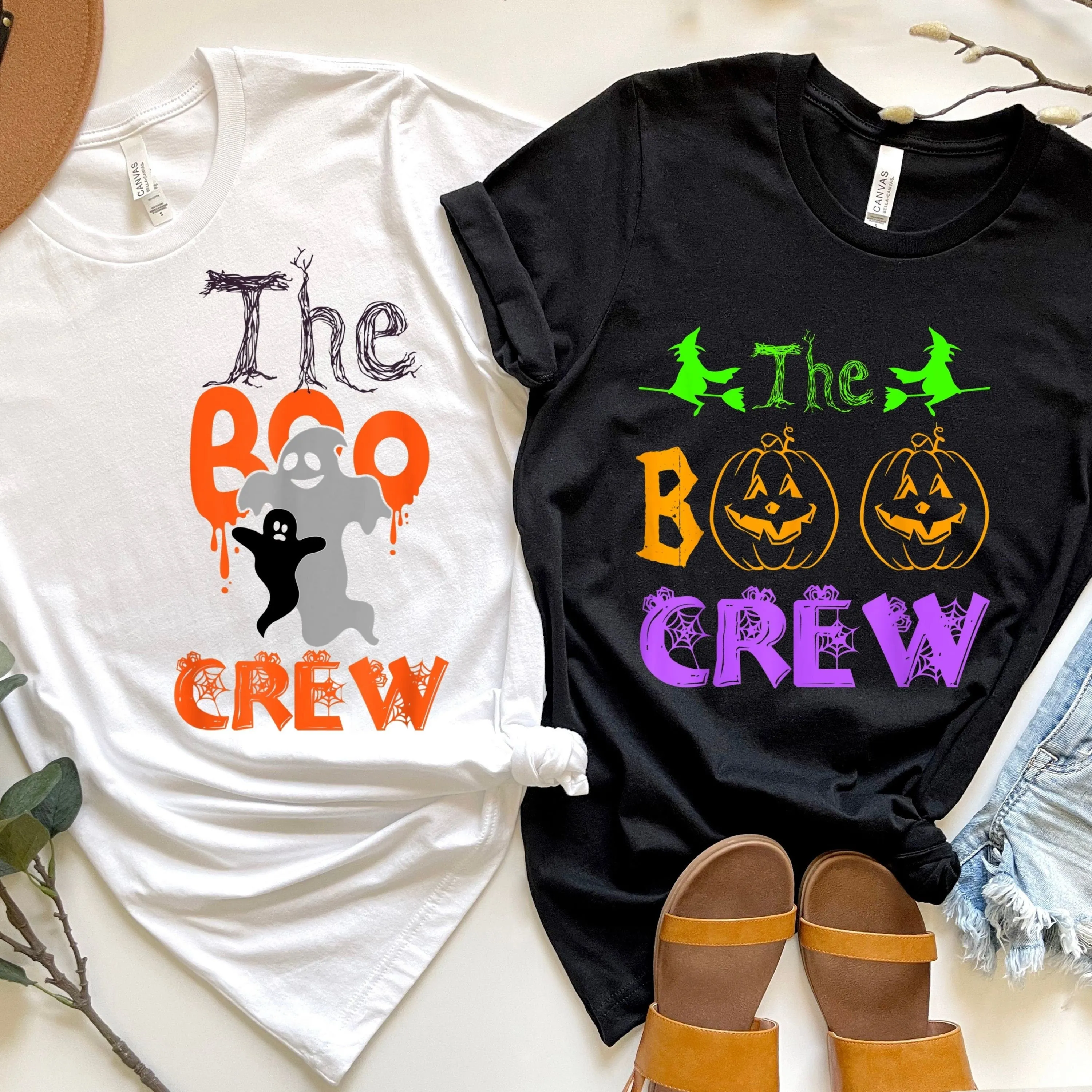 halloween Shirts, The Boo Crew Shirt, Halloween Gift, Happy Halloween, Halloween Family Shirts, Boo Crew tee, Halloween shirts