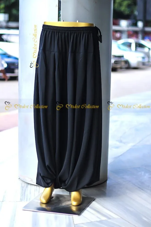 Harem Pants Black