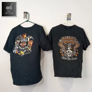 HARLEY DAVIDSON T-SHIRTS BUNDLE 1 - 50 PCS