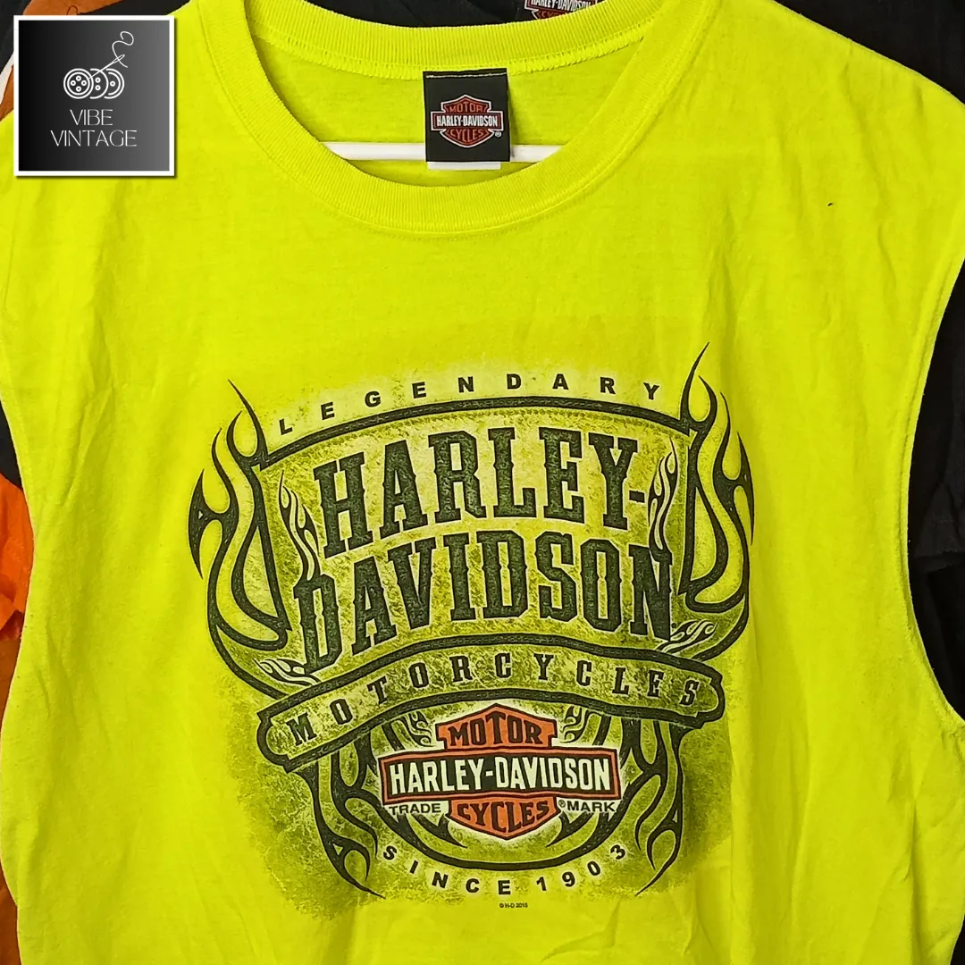 HARLEY DAVIDSON T-SHIRTS BUNDLE 3 - 60 PCS