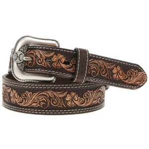 HOOEY "MIDNIGHT" CLASSIC HOOEY BELT NATURAL / BROWN