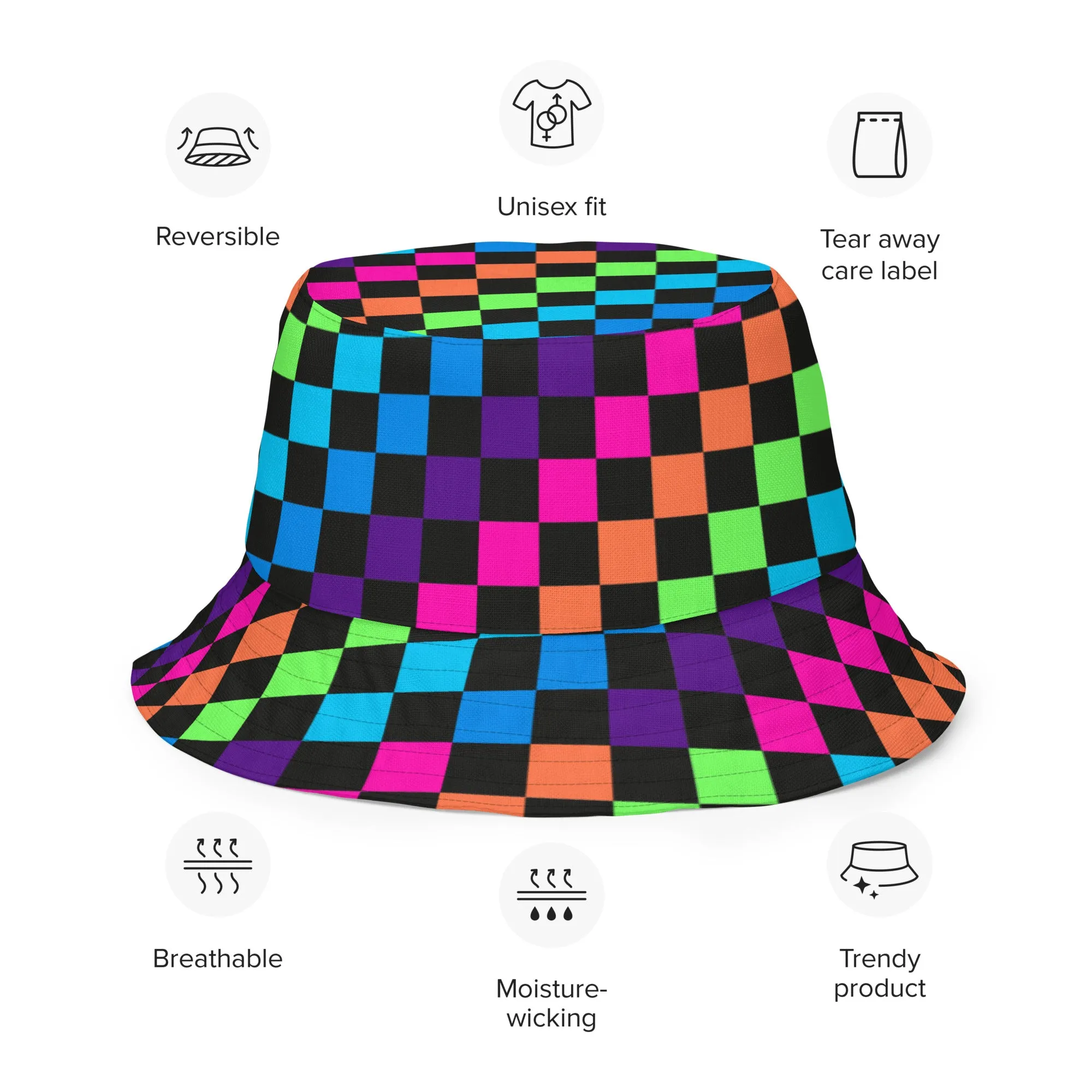 Kandi Kid Reversible Bucket Hat