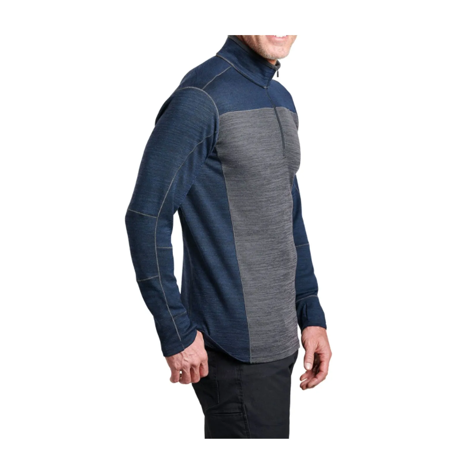 Kuhl Ryzer 1/4 Zip Hiking Shirt (Men) - Midnight