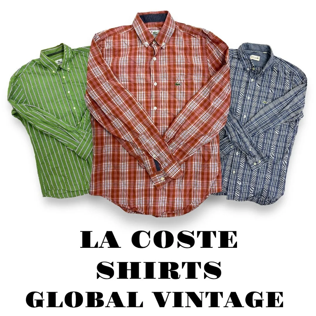 Lacoste Men Shirts - 10 Pieces