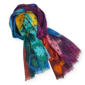 Multicoloured Scarf - Kaleidoscope