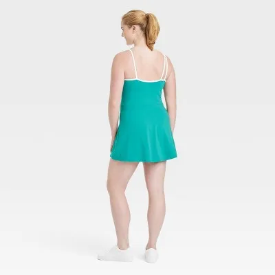 New - All In Motion Women's Active Athletic Dress with Built-In Shorts