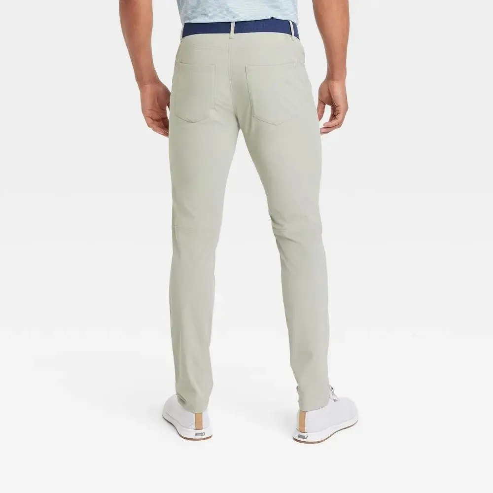 Open Box - All In Motion Men's Golf Pants Slim Fit Lightweight UPF 50 