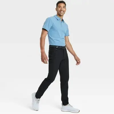 Open Box - All In Motion Men's Golf Pants Slim Fit Lightweight UPF 50 