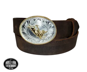 "Lil' Bullrider" Leather KIDS/CHILDRENS Belt Combo