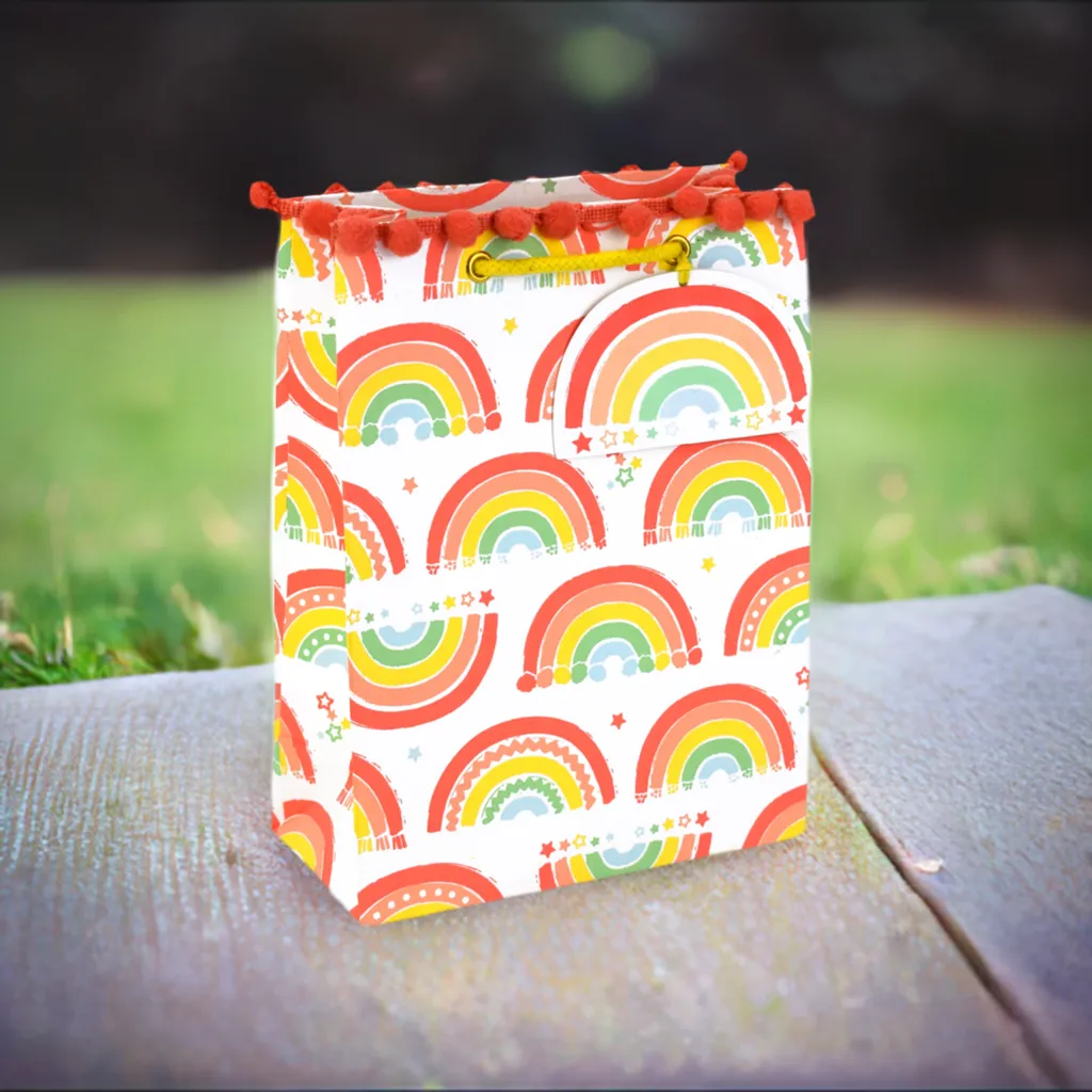 Rainbow Medium Gift Bag