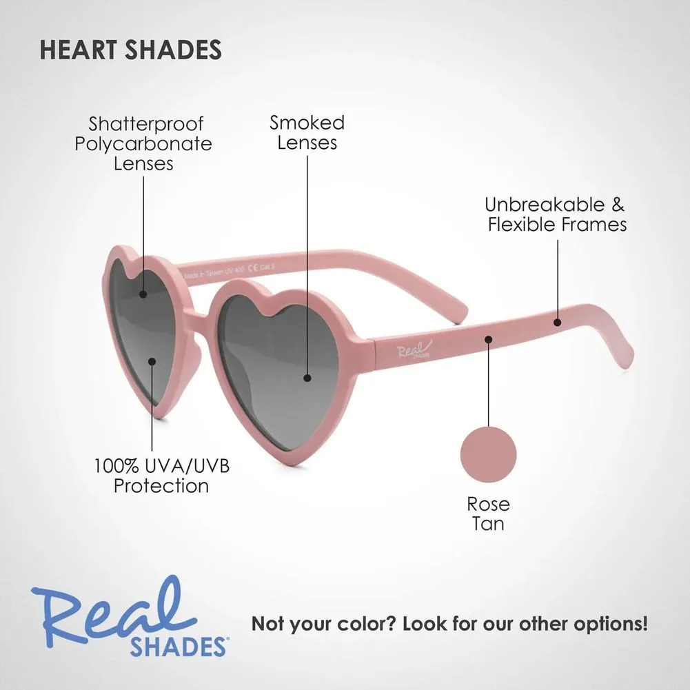 Real Shades Heart Unbreakable Sunglasses