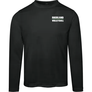 Rockland Volleyball Mens Dry Zone Long Sleeve Tee