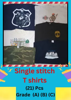 Single-Stitch T-Shirts Men's