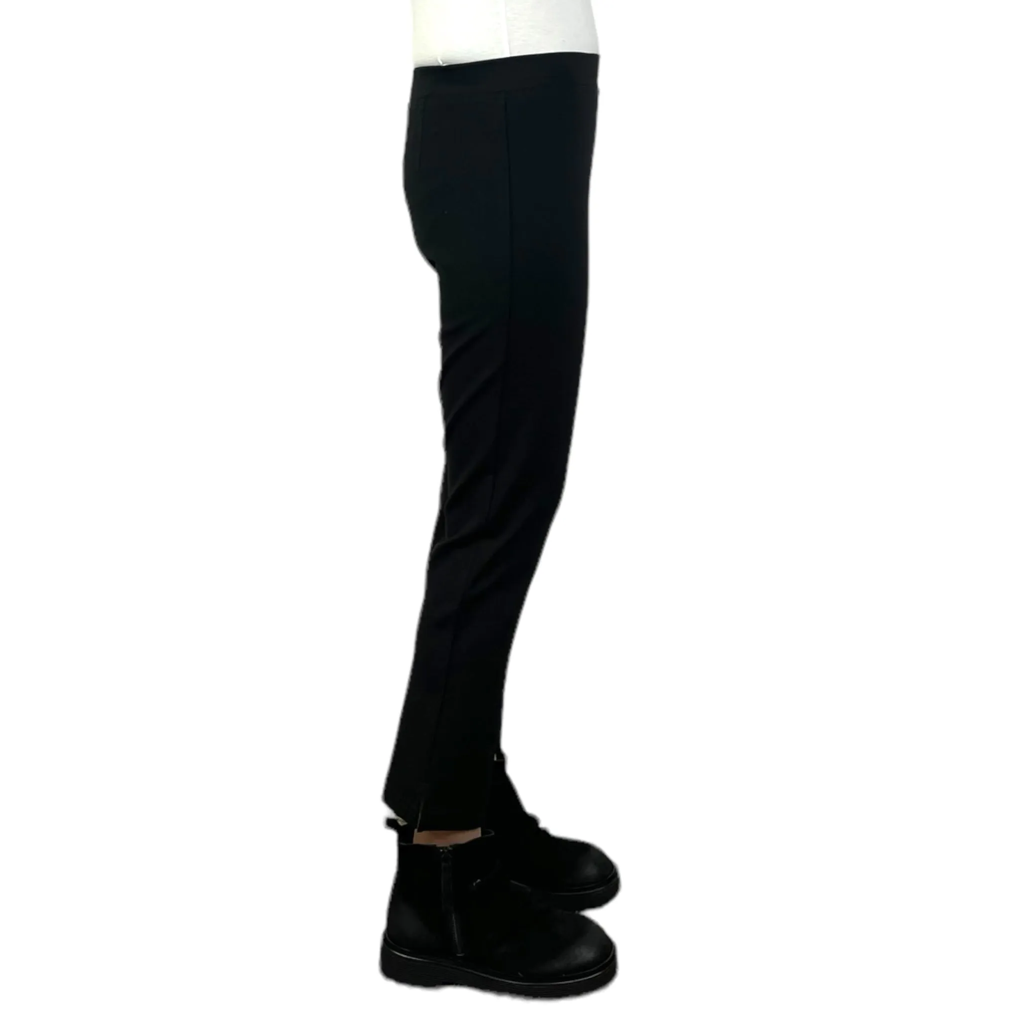 SLIT ANKLE PONTE PANT