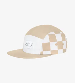 The Check Yourself Five Panel Hat - Seashore - KIDS