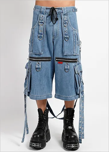 Tripp X - STRAP PANT LIGHT BLUE DENIM