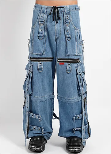 Tripp X - STRAP PANT LIGHT BLUE DENIM