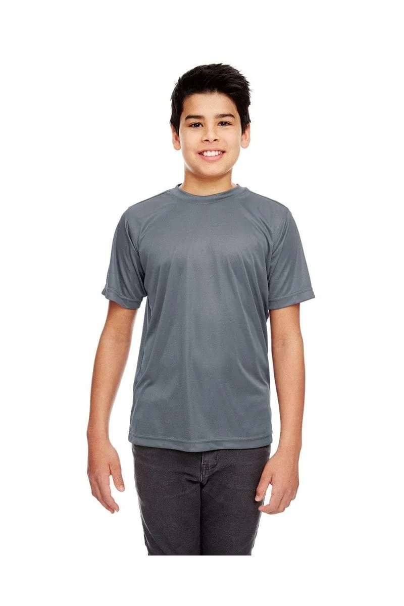 UltraClub 8420Y: Youth Cool & Dry Sport Performance Interlock T-Shirt