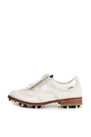 [UNISEX] CLASSY UNISEX/PATENT IVORY