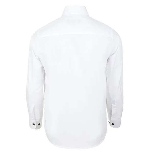 WHITE WING COLLAR BOYS SHIRT