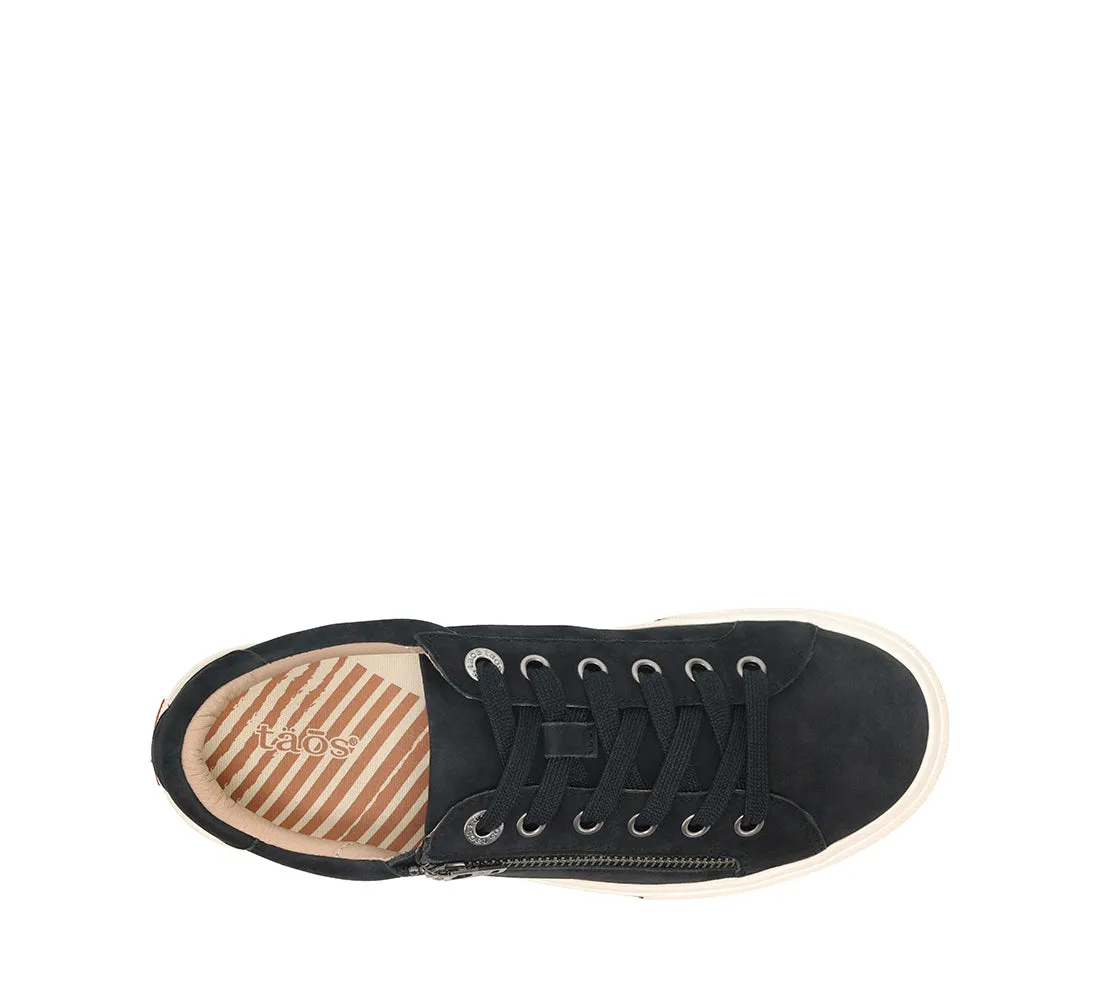 Women's Taos Z Soul Lux Color: Black Nubuck